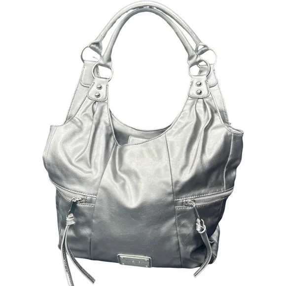 Nine West silver shoulder bag - Picture 1 of 15